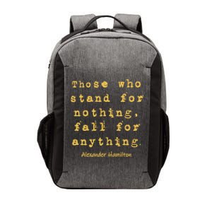 Alexander Hamilton Great Gift Great Gift Inspirational Famous Aham Quote Great G Vector Backpack