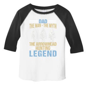 Arrowhead Hunting Gift For Dad Arrowhead Hunter Father Meaningful Gift Toddler Fine Jersey T-Shirt