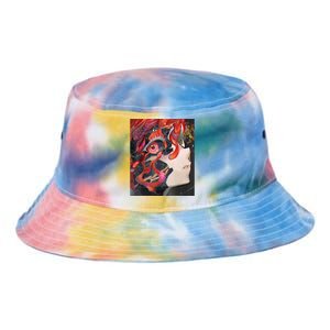 Anime Horror Girl Kawaii Waifu Aesthetic Japanese Otaku Tie Dye Newport Bucket Hat