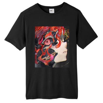 Anime Horror Girl Kawaii Waifu Aesthetic Japanese Otaku Tall Fusion ChromaSoft Performance T-Shirt