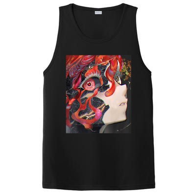 Anime Horror Girl Kawaii Waifu Aesthetic Japanese Otaku PosiCharge Competitor Tank