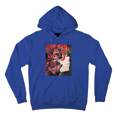 Anime Horror Girl Kawaii Waifu Aesthetic Japanese Otaku Hoodie