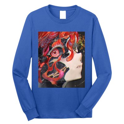 Anime Horror Girl Kawaii Waifu Aesthetic Japanese Otaku Long Sleeve Shirt