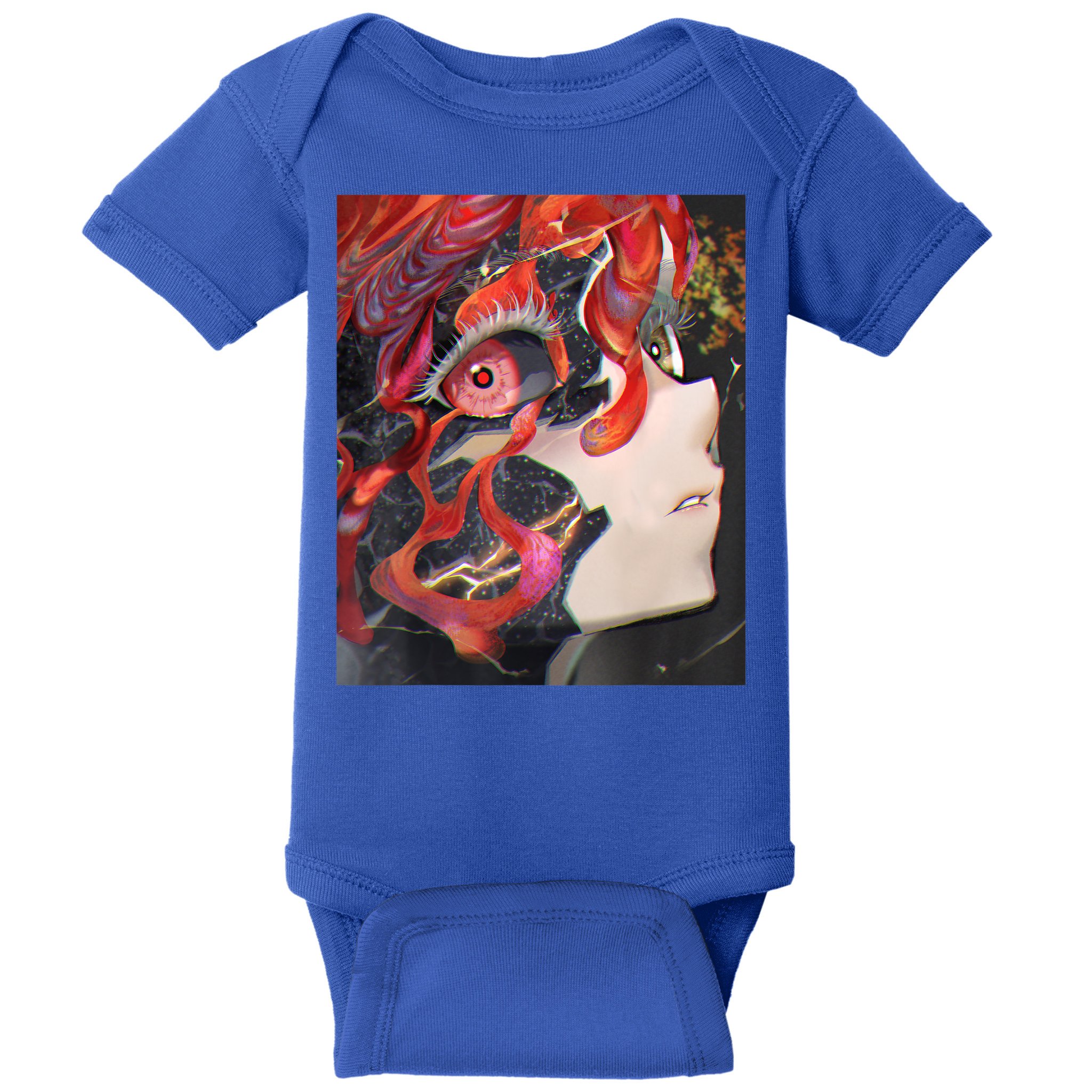 Anime Horror Girl Kawaii Waifu Aesthetic Japanese Otaku Baby Bodysuit