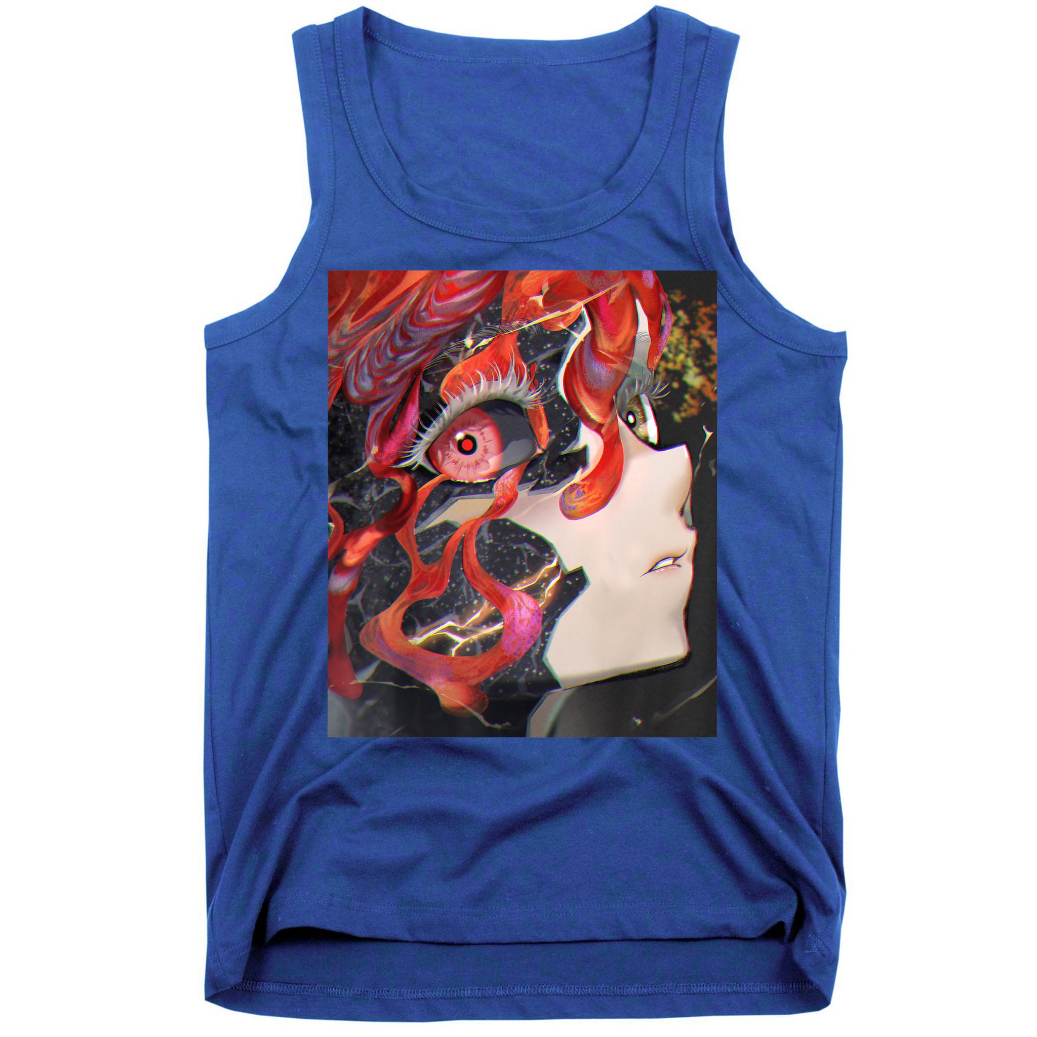 Anime Horror Girl Kawaii Waifu Aesthetic Japanese Otaku Tank Top
