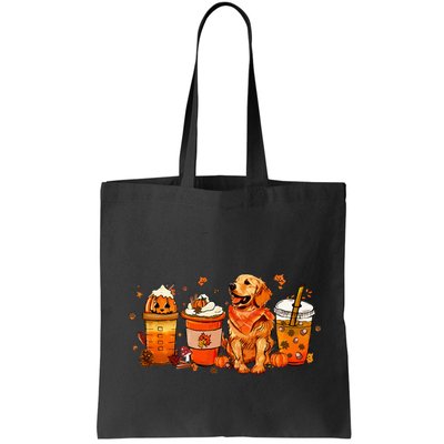 Autumn Harvest Golden Retriever Coffee Mug for Thanksgiving Bag
