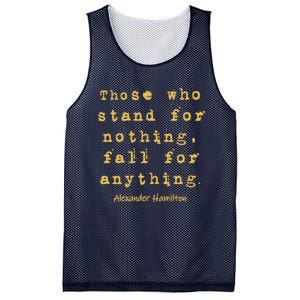 Alexander Hamilton Great Gift Great Gift Inspirational Famous Aham Quote Great G Mesh Reversible Basketball Jersey Tank