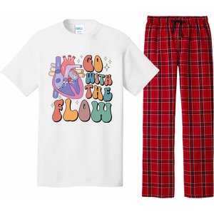 Anatomy Heart Go Withthe Flow Pajama Set