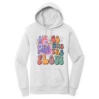 Anatomy Heart Go Withthe Flow Women's Pullover Hoodie