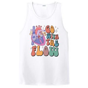 Anatomy Heart Go Withthe Flow PosiCharge Competitor Tank