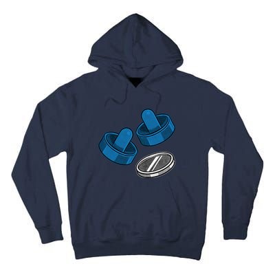 Air Hockey Game Pieces Tall Hoodie