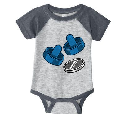 Air Hockey Game Pieces Infant Baby Jersey Bodysuit