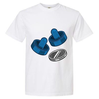 Air Hockey Game Pieces Garment-Dyed Heavyweight T-Shirt