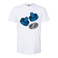 Air Hockey Game Pieces Softstyle CVC T-Shirt