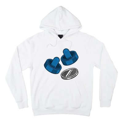 Air Hockey Game Pieces Hoodie