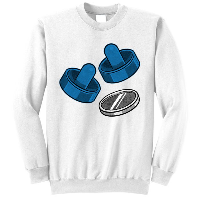 Air Hockey Game Pieces Sweatshirt