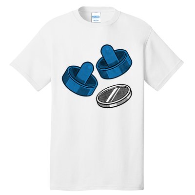 Air Hockey Game Pieces Tall T-Shirt