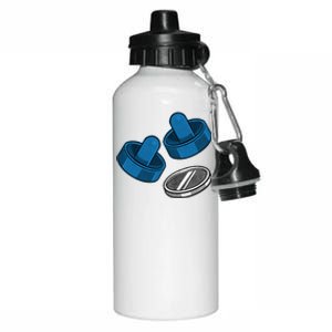 Air Hockey Game Pieces Aluminum Water Bottle 