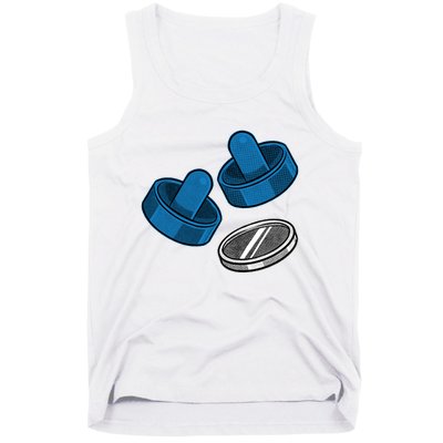 Air Hockey Game Pieces Tank Top