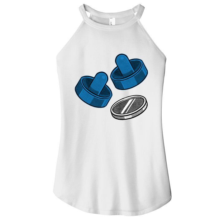 Air Hockey Game Pieces Women's Perfect Tri Rocker Tank