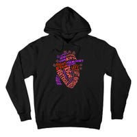 Anatomical Human Heart Cardiology Medical Cardiac Nurse TShirt Tall Hoodie