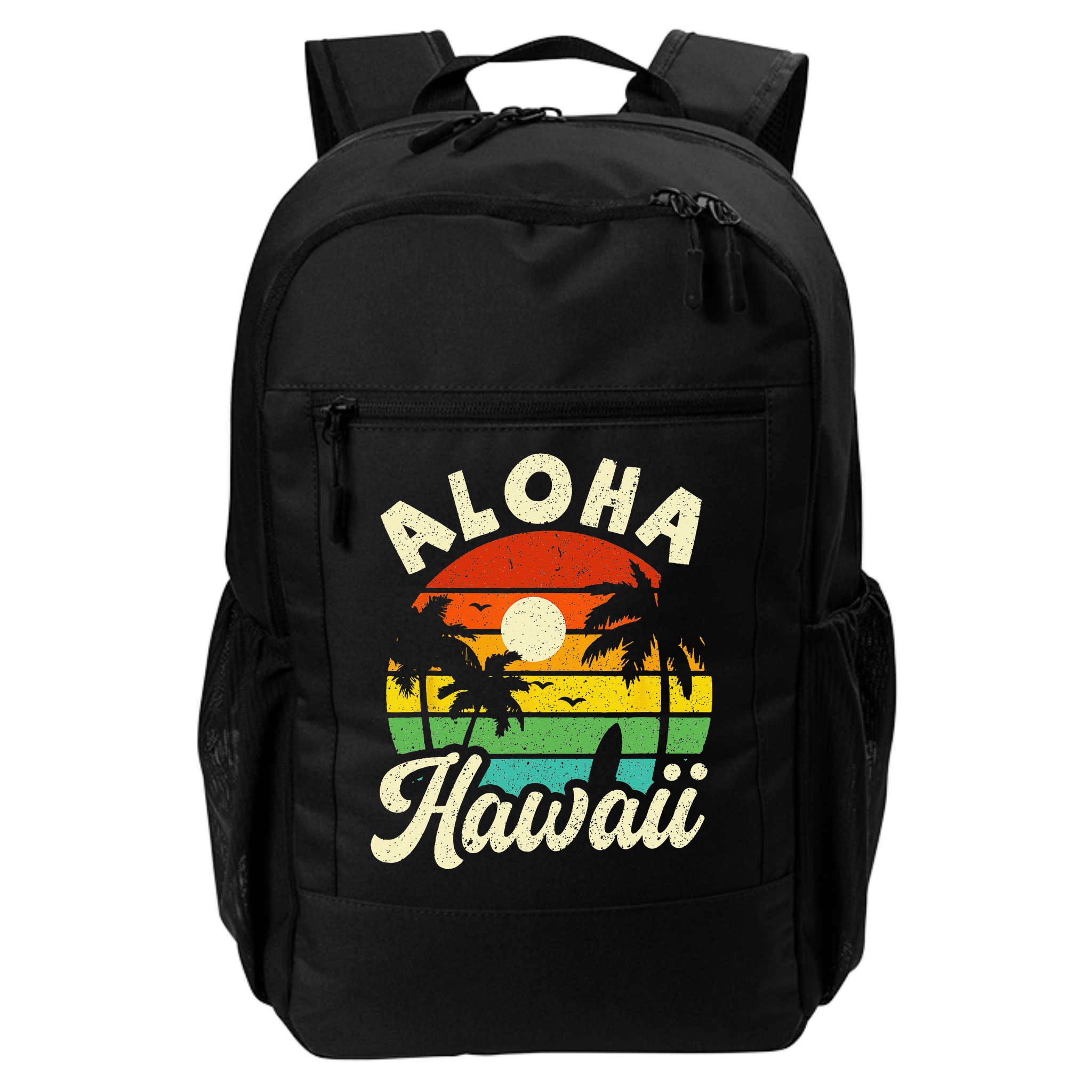 Aloha Hawaii Hawaiian Island Beach Vacation Summer Backpack