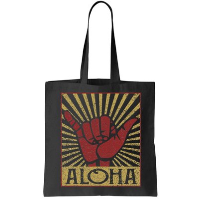 Aloha Hawaiian Hawaii Vintage Distressed Shaka Sign Bag