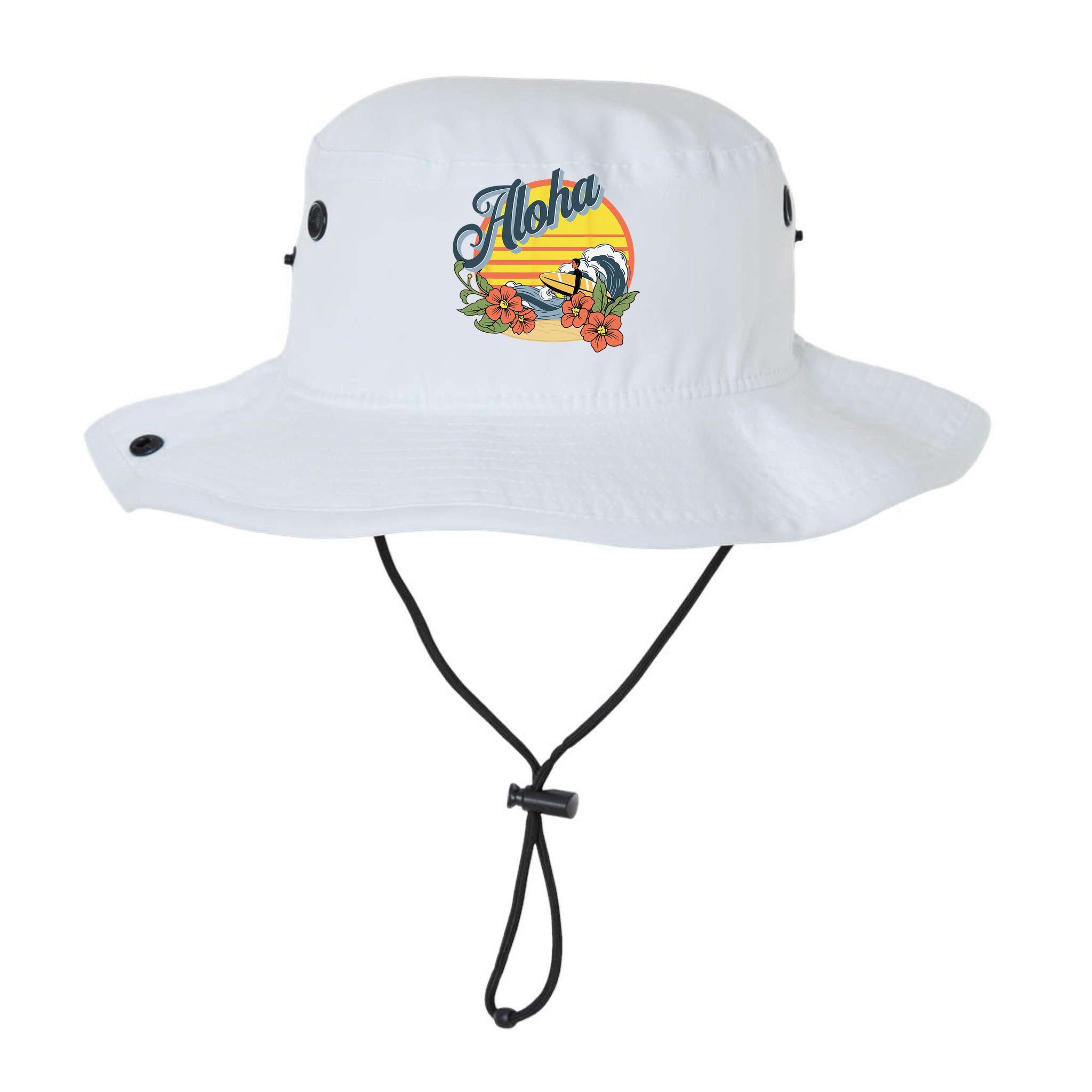 Aloha Hawaii Hawaiian island Surf Sport  Bucket Hat