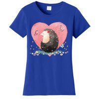 Animal Hedgehog Heart Valentines Day Gift Hedgehog Cool Gift Women's T-Shirt