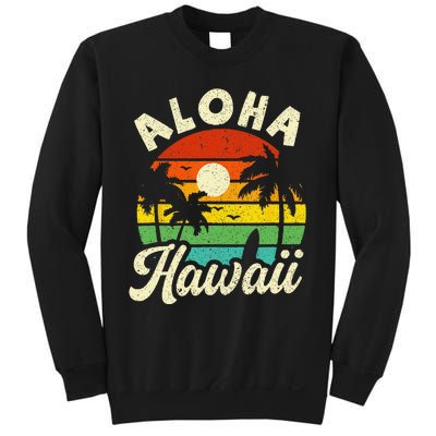 Aloha Hawaii Hawaiian Island Beach Vacation Summer Sweatshirt