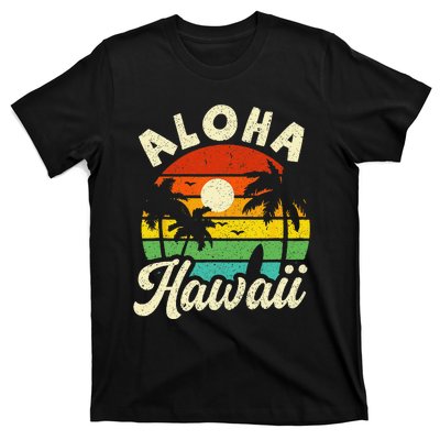 Aloha Hawaii Hawaiian Island Beach Vacation Summer T-Shirt