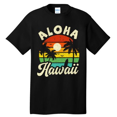 Aloha Hawaii Hawaiian Island Beach Vacation Summer Tall T-Shirt