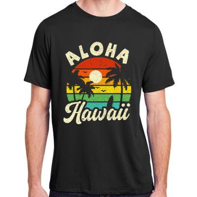 Aloha Hawaii Hawaiian Island Beach Vacation Summer Adult ChromaSoft Performance T-Shirt