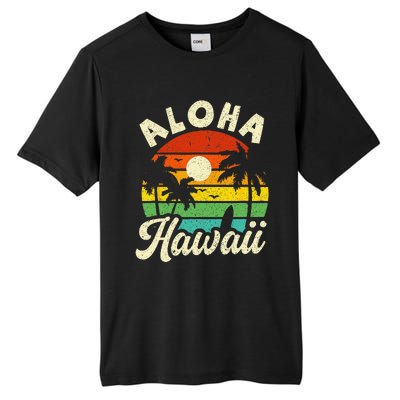 Aloha Hawaii Hawaiian Island Beach Vacation Summer Tall Fusion ChromaSoft Performance T-Shirt