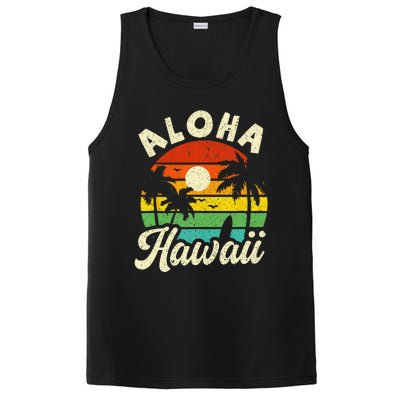 Aloha Hawaii Hawaiian Island Beach Vacation Summer PosiCharge Competitor Tank