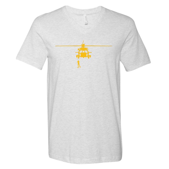 Awesome H60 Helicopter Search And Rescue SAR Design V-Neck T-Shirt