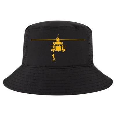 Awesome H60 Helicopter Search And Rescue SAR Design Cool Comfort Performance Bucket Hat
