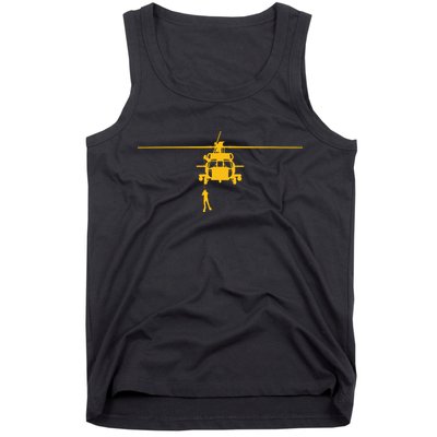 Awesome H60 Helicopter Search And Rescue SAR Design Tank Top