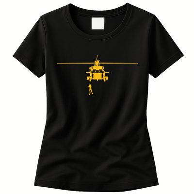 Awesome H60 Helicopter Search And Rescue SAR Design Womens T-Shirt