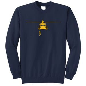 Awesome H60 Helicopter Search And Rescue SAR Design Tall Sweatshirt