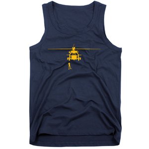 Awesome H60 Helicopter Search And Rescue SAR Design Tank Top