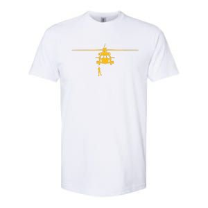 Awesome H60 Helicopter Search And Rescue SAR Design Softstyle CVC T-Shirt