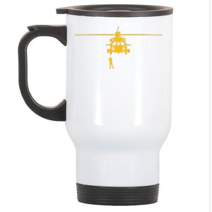 Awesome H60 Helicopter Search And Rescue SAR Design Stainless Steel Travel Mug