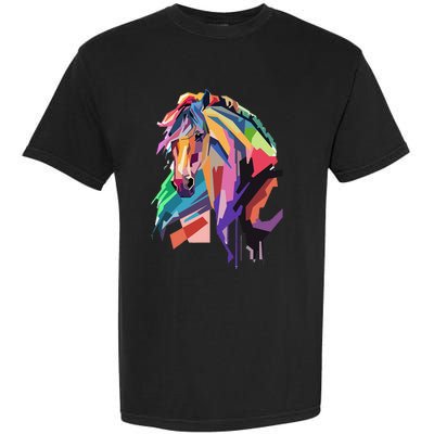 Awesome Horse Horseback Riding Equestrian Lovers Gifts Garment-Dyed Heavyweight T-Shirt