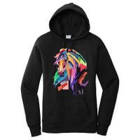 Awesome Horse Horseback Riding Equestrian Lovers Gifts Women's Pullover Hoodie