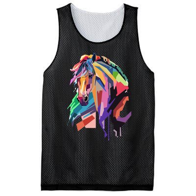 Awesome Horse Horseback Riding Equestrian Lovers Gifts Mesh Reversible Basketball Jersey Tank