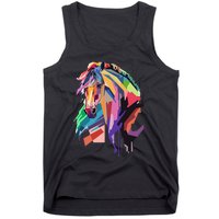 Awesome Horse Horseback Riding Equestrian Lovers Gifts Tank Top