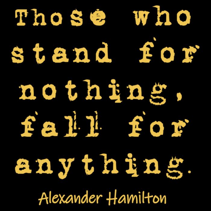Alexander Hamilton Hoodie Inspirational Famous Aham Quote Impact Tech Backpack