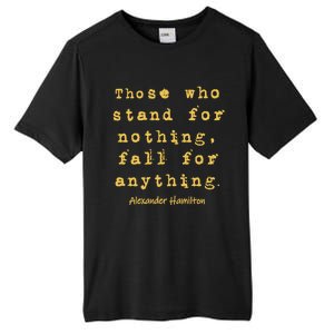 Alexander Hamilton Hoodie Inspirational Famous Aham Quote Tall Fusion ChromaSoft Performance T-Shirt