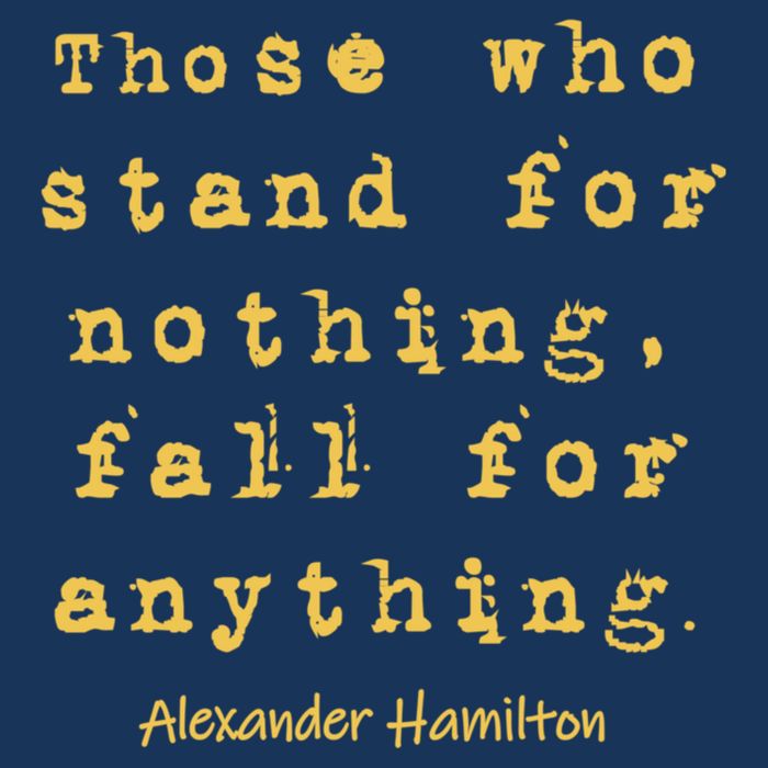 Alexander Hamilton Hoodie Inspirational Famous Aham Quote 7 Panel Mesh Trucker Snapback Hat